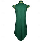 economico Capispalla-Retrò Vintage Medievale Rinascimento Gilet Senza maniche Elfo Ranger Collo alla coreana Costume Per uomo Fantasia Halloween Carnevale Fiera Rinascimentale LARP Festa a tema retrò Adulti Gilet Tutte