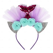 tanie Stroje dla dziewcząt-Syrena Księżniczka Sukienka Tutu Kostium na imprezę tematyczną Film Cosplay for Dla dziewczynek Dla dzieci Karnawał Bal maskowy Urlop Impreza Święto