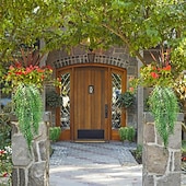 levne Umělé rostliny a zeleň-4 ks umělé girlandy závěsné révy falešné listy smuteční vrby falešná zeleň umělé rostliny realistická dekorace pro domácí kancelář do interiéru a exteriéru