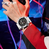 זול שעונים דיגיטלים-SANDA גברים שעון דיגיטלי מינימליסטי רטרו וינטג ' פאר ספורטיבי זורח שעון עצר Alarm Clock ספירה לאחור ג'ל סיליקון שעון