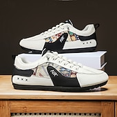economico Sneakers Casual-sneakers casual da uomo in similpelle, comfort e stile premium, perfette per l'uso quotidiano