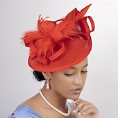 economico Fascinatori &amp; Cappelli-Copricapo affascinante Gentildonna Costume Per donna Mascherata Tè Ascot Festival delle corse di cavalli Adulti Copricapo