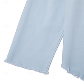  رجالي تي شيرت كتان كم طويل V رقبة الصيف الربيع لون الصلبة عتيق بوهيميان كاجوال حافة خام عطلة شارع فضفاض أبيض زهري أزرق فاتح تي شيرت للرجال