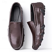preiswerte Freizeit-Loafer-Schwarze Herren-Anzugschuhe, elegantes Design mit glatter Oberfläche, perfekt für Business-Anzüge und Abendveranstaltungen