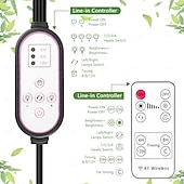 abordables Luces de cultivo para plantas-1 PC 9 W 12 W 40/80 Cuentas LED Espectro Completo Para el invernadero hidropónico Luces LED para Crecimiento Vegetal Lámpara creciente Rojo Azul Morado 5 V Invernadero vegetal