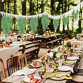 levne Umělé rostliny a zeleň-4 ks umělé girlandy závěsné révy falešné listy smuteční vrby falešná zeleň umělé rostliny realistická dekorace pro domácí kancelář do interiéru a exteriéru