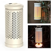 levne Camping Lights &amp;amp; Lucerny-Venkovní LED ambientní kempingové světlo, nastavitelná teplá stanová svítilna, přenosná nouzová lampa nabíjecí baterií typu C pro turistiku, párty a vánoční dárek