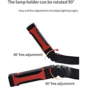 levne Svítilny-Pracovní světlo, odnímatelné, dobíjecí, LED pracovní světlo s magnetickou základnou, handsfree mechanické světlo, kolem krku