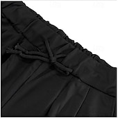 tanie Zestawy koszulek męskich Basic-Męskie T-shirt Garnitury 2 sztuki stroje Koszulka i spodenki Krótki rękaw Półgolf Lato Równina Moda Codzienny 2-częściowa Codzienny Urlop Dzienne zużycie Zgniła zieleń Czarny Biały Top Tee dla