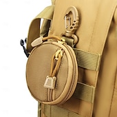 baratos Arrumação e Organização-bolsa tática para cinto, porta-chaves, acessórios para mochila, acessórios para colete tático, pequeno estojo molle, carteira EDC, porta-comprimidos portátil para viagem