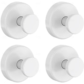 Χαμηλού Κόστους Κρεμάστρες για Μπουρνούζια-Συσκευασία 4 γάντζων βεντούζας για ντους, αφαιρούμενοι γάντζοι πετσετών για παράθυρο μπάνιου, γάντζος για μπουρνούζι για κρέμασμα