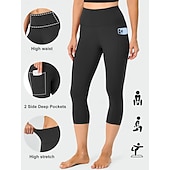preiswerte Einfarbige Leggings-Damen Leggings Urlaub Mode Streetwear Wadenlang Hohe Taille Einfach Elastischer Bund Bequem Komfort Weich Hohe Elastizität Innen Yoga Dunkelgrau Wein Marinenblau Schwarz Frühling Herbst Lässiger