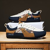 economico Sneakers Casual-sneakers casual da uomo in similpelle, comfort e stile premium, perfette per l'uso quotidiano