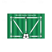 preiswerte Teppiche-Fußballtrainingsfläche, rutschfester, geräuschdämmender Kieselgurteppich, Heimtrainingsrasen-Serie