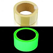 levne Domácí spotřební materiál-Svítící páska ve tmě 33 stop x 2 palce zelená, vysoce jasná světelná samolepka, odnímatelná, vodotěsná a fotoluminiscenční