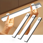 Χαμηλού Κόστους νυχτερινά φώτα αισθητήρα-3 τεμάχια έξυπνα μαγνητικά επαναφορτιζόμενα νυχτερινά φώτα LED με αισθητήρα κίνησης, ασύρματα, ρύθμιση έντασης 3 χρωμάτων, ντουλάπα, ντουλάπι, ράφι κρασιών, υπνοδωμάτιο, μπάνιο, φόρτιση USB,