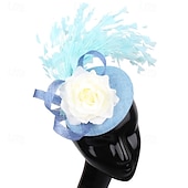 cheap Fascinators &amp; Hats-Derby Headpiece Fascinator Hat Fascinator Gentlewoman Floral Fancy Dress Women's Masquerade Tea Party Ascot Horse Racing Festival Adults' Headpiece All Seasons