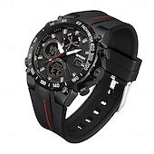 זול שעונים דיגיטלים-SANDA גברים שעון דיגיטלי מינימליסטי רטרו וינטג ' פאר ספורטיבי זורח שעון עצר Alarm Clock ספירה לאחור ג'ל סיליקון שעון