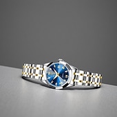 ieftine Ceasuri Quartz-ceas de damă, ceas de lux cu farmec pentru femei, decorațiuni cu diamante, funcție de calendar, afișaj cu lumină de noapte, ceas casual la modă pentru femei, cele mai bune accesorii pentru femei și