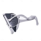 tanie Sprzęt AGD-Wyciskarka do cytrusów BPAfree, ręczna prasa, przenośna, aluminiowa wyciskarka do owoców, łatwa w użyciu, świeża wyciskarka do soków