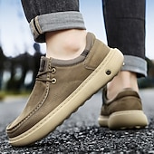 tanie Casualowe buty na sznurówki-szare, męskie trampki casualowe – lekkie i elastyczne, idealne do podróży, na co dzień i na przygody na świeżym powietrzu