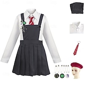  Genius Girl Cosplay Costume Outfits Casual School Uniforms for Unisex Kid's Adults' Halloween Carnival Carnival Halloween School Wear