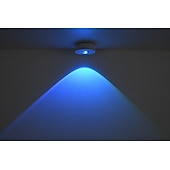 olcso Puck Lights-3 db újratölthető LED szekrényvilágítás, mágneses, vezeték nélküli RGB korongvilágítás távirányítóval, gardrób, borszekrény, szekrény alatti világítás, kábelezést nem igényel, USB-n újratölthető