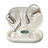 abordables Auriculares abiertos-Auriculares Q16 con traducción en tiempo real, 3 en 1 con IA, 144 idiomas, auriculares inalámbricos OWS para viajes, reuniones y negocios.