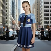  Märchen Tierdetektiv Tier Kaninchen Kleid Themenparty-Kostüm Cosplay for Mädchen Kinder Karneval Kindertag Buchwoche Täglich