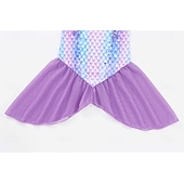  sereia Princesa sereia Vestidos Fantasia de festa temática Fantasias for Para Meninas Crianças Carnaval Baile de Máscaras Festa Feriado