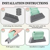 economico elettrodomestici-3 pezzi di detergente magnetico per vetri, doppi vetri, spazzola per la pulizia di finestre, balcone, tergicristallo automatico a doppio lato, detergente per superfici