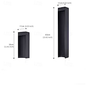 رخيصةأون ضوء الممر-أضواء المسار في الهواء الطلق فريدة من نوعها أضواء مسار المناظر الطبيعية في الهواء الطلق مع 36 أضواء حديقة خارجية أكثر سطوعًا للفناء والمسار والرصيف والممر والممر