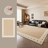 cheap Area Rugs-Vintage Style Durable Carpet Living Room Rug Antique Aesthetic Bedroom Sofa Mat Large Area Washable Easy-to-Clean
