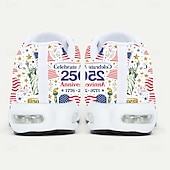ieftine Pantofi de bărbați-Adidași bărbătești – sărbătorind cea de-a 250-a aniversare cu un design îndrăzneț în roșu, alb și albastru, perfecți pentru sărbătorile naționale, parade și evenimente patriotice