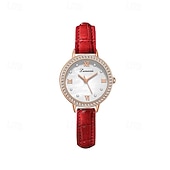 preiswerte Quarz-Uhren-Muttertagsgeschenk 1 originale Business-Stil Perlmutt-Muster-Uhr modische Damen-Uhr Ipx7 wasserdicht Freizeit Sport Quarz-Armbanduhr für Frauen Box