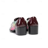 billiga Klassiska Klädskor-Herrskor i äkta läder i färgglada skimrande formella skor, eleganta snörskor för bröllop, lyxskor för brudgum och bröllopsgäster