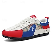 economico Sneakers Casual-sneakers casual da uomo in similpelle, comfort e stile premium, perfette per l'uso quotidiano