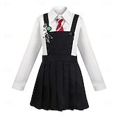  Genius Girl Cosplay Costume Outfits Casual School Uniforms for Unisex Kid's Adults' Halloween Carnival Carnival Halloween School Wear