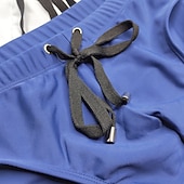 halpa Uimahousut ja laudashortsit-Miesten Uimashortsit Uimahousut Brief-uimahousut Yhtenäinen Kurenauha Sulkea jnk vetoketju Nopea kuivuminen Venyvä Hengittävä Alaosat Lainelautailu Vesiurheilu Uinti Kesä