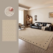 cheap Area Rugs-Vintage Style Durable Carpet Living Room Rug Antique Aesthetic Bedroom Sofa Mat Large Area Washable Easy-to-Clean
