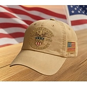  Cappello patriottico ricamato per il 250° anniversario degli Stati Uniti, celebrazione del giorno dell'indipendenza, design della bandiera degli Stati Uniti, regalo patriottico perfetto per uomini e