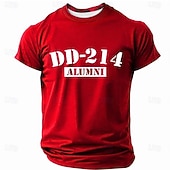  2026 250 de ani Camisa T-Shirt Veteran Patriot Grafic cu Gât Rotund cu Mâneci Scurte