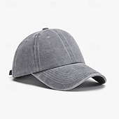 billiga Baseballkeps herr-Herr Basebollkeps Gul Rodnande Rosa Bomull Slät Mode Dagligen Ledigt Ledigt Dagligen Utomhus Ensfärgat Solskydd Solskyddskräm