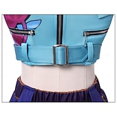  Kpop-inspirert Inspirert av koreansk idol Popstjerne Cosplay kostyme Fancy dress Jente Barne Halloween Karneval Ytelse Comic Con Anime-messe