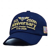 billiga U.S 250-årsjubileum-Förenta staternas 250-årsjubileumshatt hyllning patriotisk baseball keps justerbar retro tvättad frihets hatt veteran support cap justerbar patriotisk baseball hatt semiquincentennial