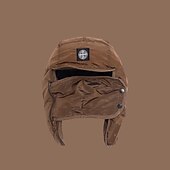 economico Cappellino da baseball da uomo-Per uomo Da aviatore Nero Verde fibra di poliestere Regolabile Caldo Sport e Outdoor All'aperto Abbigliamento casual alla moda Ciclismo Tinta unica Calore Termico Antivento