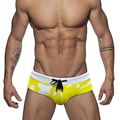 economico Costumi da bagno &amp; Pantaloni da surf-Per uomo Costume da bagno Costume da Bagno Slip mare Stampato Coulisse Asciugatura Rapida Elastico Traspirante Costume da Bagno Pantaloni Surf Sport Acquatici Nuoto Estate