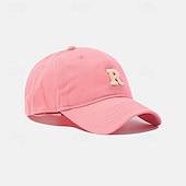baratos Boné de beisebol masculino-Masculino Boné de beisebol Azul Claro Preto Misto de Algodão Bordado Monograma Chique &amp; Moderno Casual Diário Casual / esportivo Casual Diário Ao ar livre Tecido Frases e Citações Proteção Solar