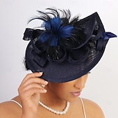 economico Fascinatori &amp; Cappelli-Copricapo affascinante Gentildonna Costume Per donna Mascherata Tè Ascot Festival delle corse di cavalli Adulti Copricapo