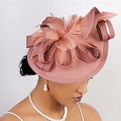 economico Fascinatori &amp; Cappelli-Copricapo affascinante Gentildonna Costume Per donna Mascherata Tè Ascot Festival delle corse di cavalli Adulti Copricapo